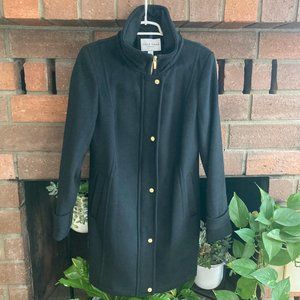 Cole Haan Wool Blend Jacket / Black / Size 8
